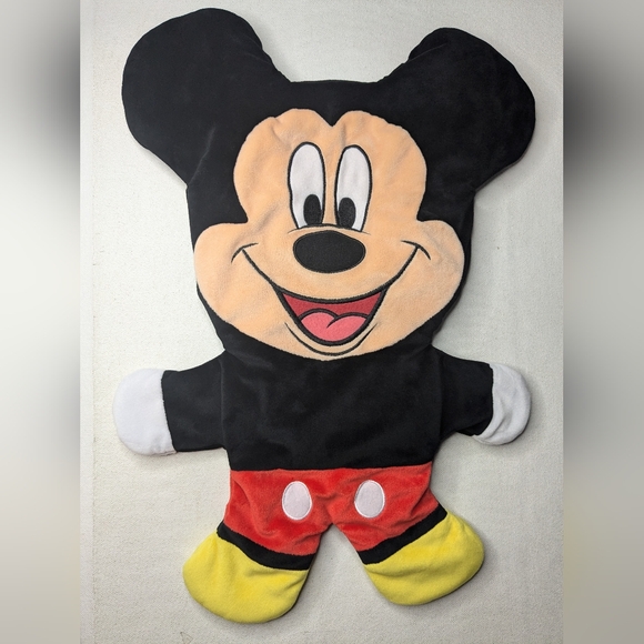 Disney Other - Kellogg Disney Mickey Mouse 2008 Backpack 21" Kids Velcro Plush P-2